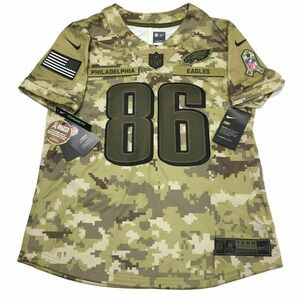 Zach Ertz Philadelphia Eagles Jersey M Salute to Service Camo NFL Women‎ $170